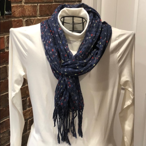 Aerie Multicolored Fringe Scarf - Picture 2 of 5